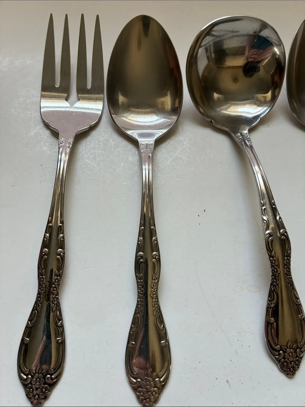 Oneida Bourbon Stainless Steel 5 Piece Serving Set